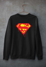 Load image into Gallery viewer, Superman Unisex Sweatshirt for Men/Women-Black-Ektarfa.online