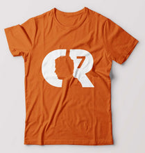 Load image into Gallery viewer, Cristiano Ronaldo CR7 T-Shirt for Men-Orange-Ektarfa.online