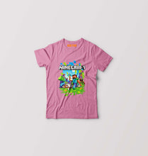 Load image into Gallery viewer, Minecraft Kids T-Shirt for Boy/Girl-Pink-Ektarfa.online