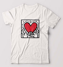 Load image into Gallery viewer, Keith Haring T-Shirt for Men-White-Ektarfa.online