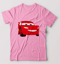 Load image into Gallery viewer, Lightning McQueen T-Shirt for Men-Light Baby Pink-Ektarfa.online