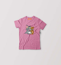 Load image into Gallery viewer, Tom and Jerry Kids T-Shirt for Boy/Girl-Pink-Ektarfa.online