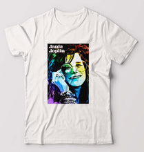 Load image into Gallery viewer, Janis Joplin T-Shirt for Men-White-Ektarfa.online