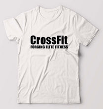 Load image into Gallery viewer, CrossFit T-Shirt for Men-White-Ektarfa.online