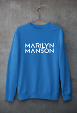 Load image into Gallery viewer, Marilyn Manson Unisex Sweatshirt for Men/Women-Royal Blue-Ektarfa.online