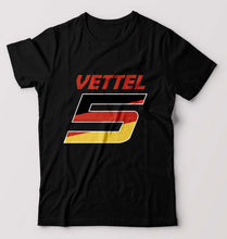 Load image into Gallery viewer, Sebastian Vettel F1 T-Shirt for Men-Black-Ektarfa.online
