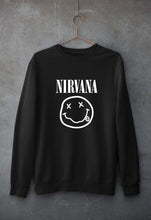 Load image into Gallery viewer, Nirvana Unisex Sweatshirt for Men/Women-Black-Ektarfa.online