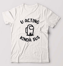 Load image into Gallery viewer, Among Us T-Shirt for Men-White-Ektarfa.online