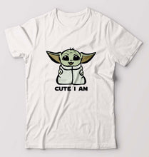 Load image into Gallery viewer, Yoda Star Wars T-Shirt for Men-White-Ektarfa.online