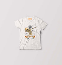 Load image into Gallery viewer, Dab Skull Kids T-Shirt for Boy/Girl-White-Ektarfa.online
