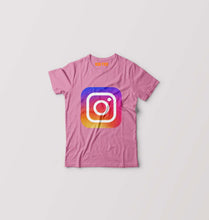 Load image into Gallery viewer, Instagram Kids T-Shirt for Boy/Girl-Pink-Ektarfa.online