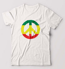 Load image into Gallery viewer, Bob Marley Peace T-Shirt for Men-White-Ektarfa.online