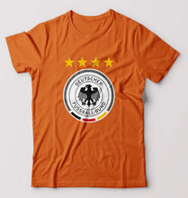 Load image into Gallery viewer, Germany Football T-Shirt for Men-Orange-Ektarfa.online