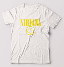 Load image into Gallery viewer, Nirvana T-Shirt for Men-White-Ektarfa.online