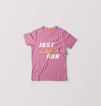 Load image into Gallery viewer, Runner Running Kids T-Shirt for Boy/Girl-Pink-Ektarfa.online