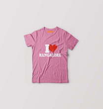 Load image into Gallery viewer, I Love BANGALORE Kids T-Shirt for Boy/Girl-Pink-Ektarfa.online