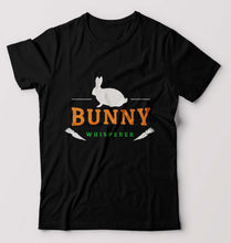 Load image into Gallery viewer, Rabbit Bunny T-Shirt for Men-Black-Ektarfa.online