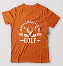 Load image into Gallery viewer, Golf T-Shirt for Men-Orange-Ektarfa.online