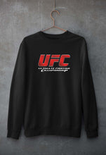 Load image into Gallery viewer, UFC Unisex Sweatshirt for Men/Women-Black-Ektarfa.online