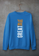 Load image into Gallery viewer, You Are Great Unisex Sweatshirt for Men/Women-Royal Blue-Ektarfa.online