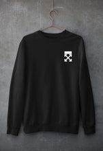 Load image into Gallery viewer, off White logo Unisex Sweatshirt for Men/Women-Black-Ektarfa.online