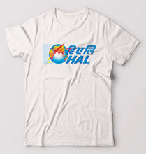 Load image into Gallery viewer, Hindustan Aeronautics Limited (HAL) T-Shirt for Men-White-Ektarfa.online