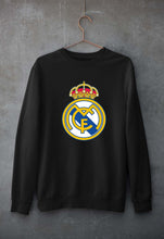 Load image into Gallery viewer, Real Madrid Unisex Sweatshirt for Men/Women-Black-Ektarfa.online