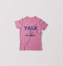 Load image into Gallery viewer, Yale University Kids T-Shirt for Boy/Girl-Pink-Ektarfa.online