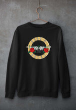Load image into Gallery viewer, Guns and Roses Unisex Sweatshirt for Men/Women-Black-Ektarfa.online