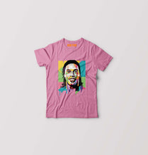 Load image into Gallery viewer, Ronaldinho Kids T-Shirt for Boy/Girl-Pink-Ektarfa.online