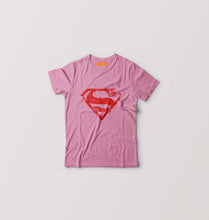 Load image into Gallery viewer, Superman Superhero T-Shirt for Boy/Girl-Pink-Ektarfa.online