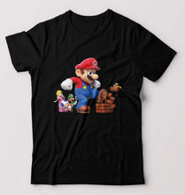 Load image into Gallery viewer, Mario T-Shirt for Men-Black-Ektarfa.online