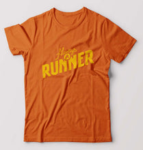 Load image into Gallery viewer, Runner Running T-Shirt for Men-Orange-Ektarfa.online