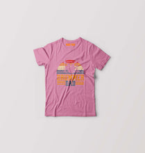 Load image into Gallery viewer, Drummer Dad Kids T-Shirt for Boy/Girl-Pink-Ektarfa.online