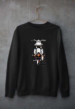 Load image into Gallery viewer, Royal Enfield - Bullet With Number Unisex Sweatshirt for Men/Women-Black-Ektarfa.online