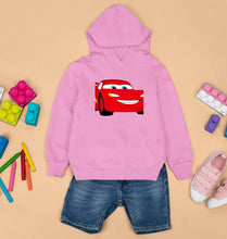 Load image into Gallery viewer, Lightning McQueen Kids Hoodie for Boy/Girl-Light Baby Pink-Ektarfa.online
