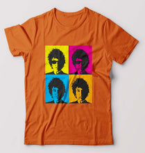 Load image into Gallery viewer, Bob Dylan T-Shirt for Men-Orange-Ektarfa.online