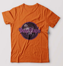 Load image into Gallery viewer, Deep Purple T-Shirt for Men-Orange-Ektarfa.online