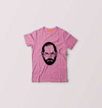 Load image into Gallery viewer, Steve Jobs Kids T-Shirt for Boy/Girl-Pink-Ektarfa.online