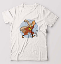 Load image into Gallery viewer, Tintin T-Shirt for Men-White-Ektarfa.online