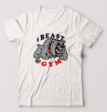 Load image into Gallery viewer, Beast Gym T-Shirt for Men-White-Ektarfa.online