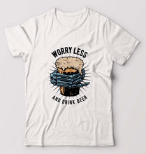 Load image into Gallery viewer, Beer T-Shirt for Men-White-Ektarfa.online