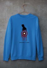 Load image into Gallery viewer, Captain America Superhero Unisex Sweatshirt for Men/Women-Royal Blue-Ektarfa.online