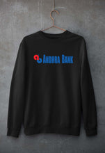 Load image into Gallery viewer, Andhra Bank Unisex Sweatshirt for Men/Women-Black-Ektarfa.online