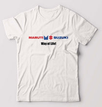 Load image into Gallery viewer, Maruti-Suzuki T-Shirt for Men-White-Ektarfa.online