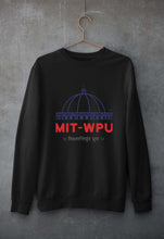 Load image into Gallery viewer, MIT World Peace University Unisex Sweatshirt for Men/Women-Black-Ektarfa.online