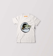 Load image into Gallery viewer, Yoda Star Wars Kids T-Shirt for Boy/Girl-White-Ektarfa.online