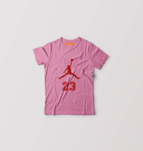 Load image into Gallery viewer, Michael Jordan Kids T-Shirt for Boy/Girl-Pink-Ektarfa.online