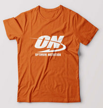 Load image into Gallery viewer, optimum nutrition (ON) T-Shirt for Men-Orange-Ektarfa.online