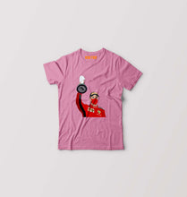 Load image into Gallery viewer, Sebastian Vettel F1 Kids T-Shirt for Boy/Girl-Pink-Ektarfa.online